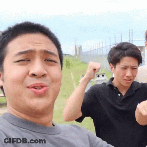 Man Making Funny Face GIF