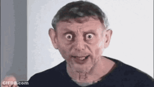 Man Making Funny Face GIF