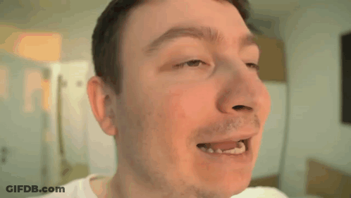 Man Making Funny Face GIF