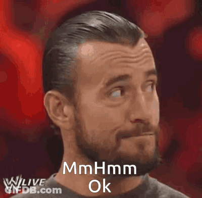 Man Making Funny Face Mmhmm Ok GIF