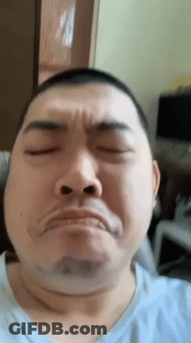 Man Making Funny Face GIF