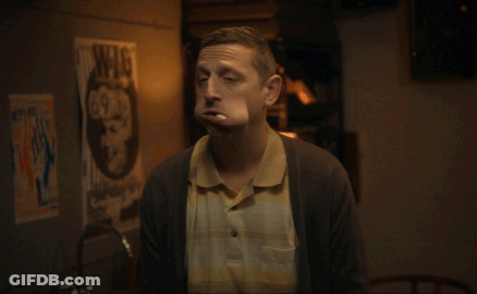 Man Making Funny Face Saying Im Really Sowwy GIF