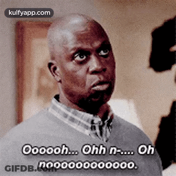 Man Making Funny Face Saying Ooooh Oh Nooooo GIF