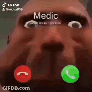 Man Making Funny Face Talking To Doctor GIF