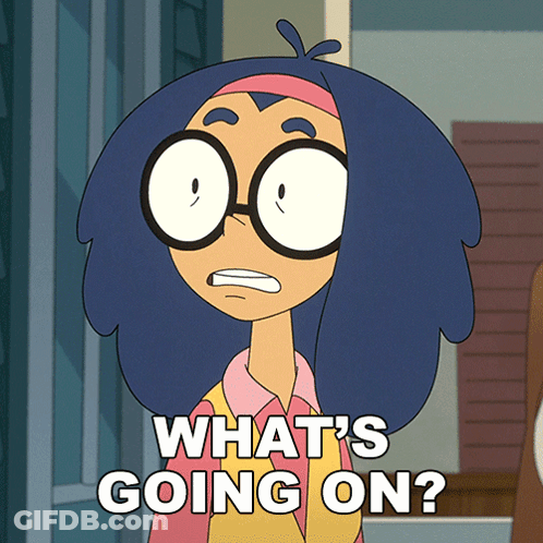 Man Making Funny Face What's Going On GIF