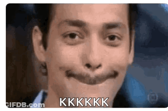 Man Making Funny Face With Kkkkkk GIF