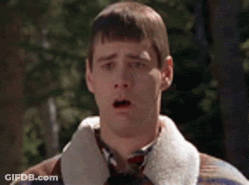 Man Making Funny Face With Mouth Open GIF