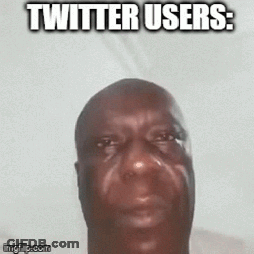 Man Making Funny Face With Twitter Users GIF