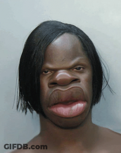 Man Making Funny Face GIF
