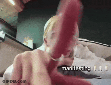 Man Making Heart Shape Manifesting GIF