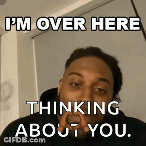 Man Making Heart Shape GIF