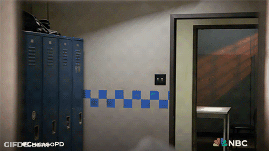 Man Making His Self Reflection On The Mirror GIF