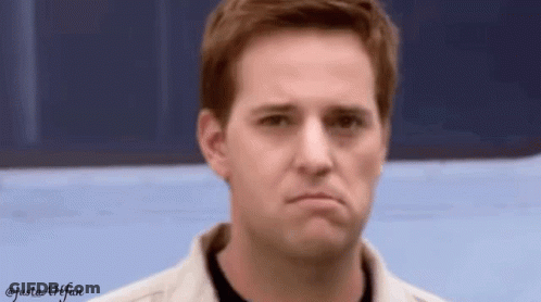 Man Making Silly Face GIF