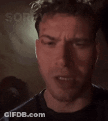 Man Making Sorry Face GIF