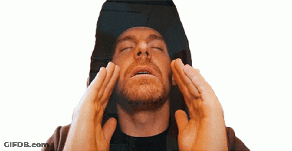 Man Meditating Im Chill GIF
