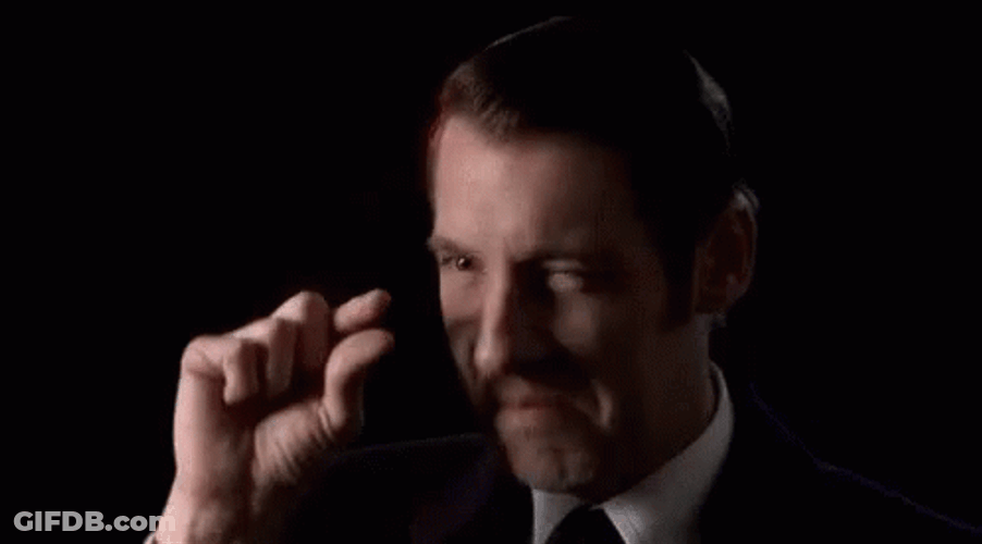 Man Missed It By That Much Hand Sign GIF