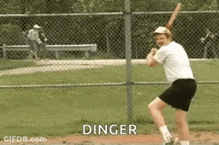 Man Missing The Ball Softball Fail GIF