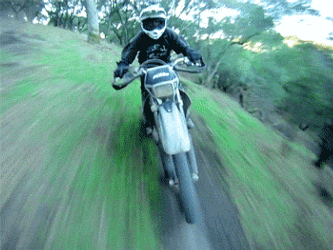 Man Motocross Racing GIF