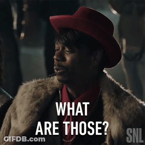 Man Mouth Open Saying What Are Those GIF