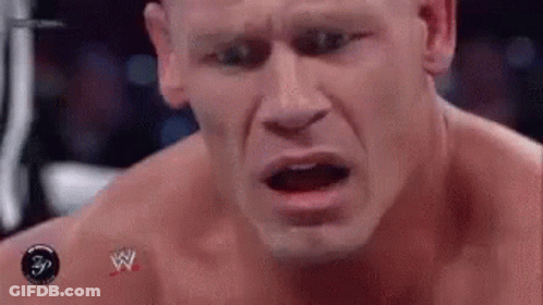 Man Mouth Open Wrestling Logo GIF