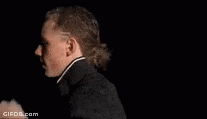 Man Mullet Breathing Fire GIF