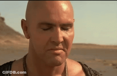 Man Next To Bearded Man Ca Va Ca Va Imotep GIF