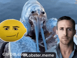 Man Next To Lemon With Smiley Face GIF