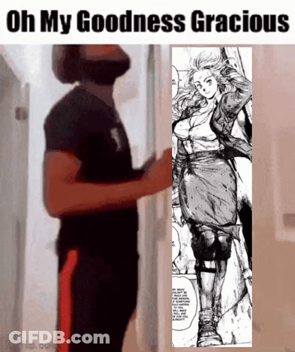 Man Next To Woman Picture Oh My Goodness Gracious GIF