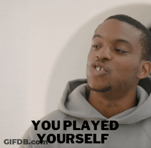 Man Nodding You Played Yourself GIF