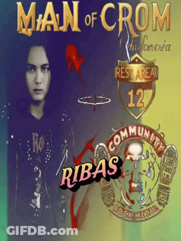 Man Of Crom Indonesia Rest Area 12 Ribas Rock Metal GIF