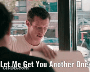 Man Offering Another Drink GIF
