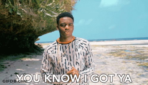 Man On Beach Saying You Know I Got Ya GIF