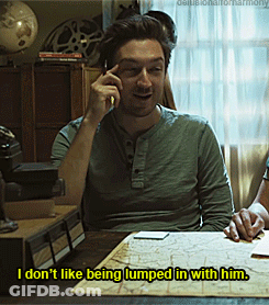 Man On Cell Phone I Don't Like Being Lumped In GIF