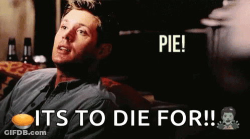 Man On Couch: Pie It's To Die For GIF