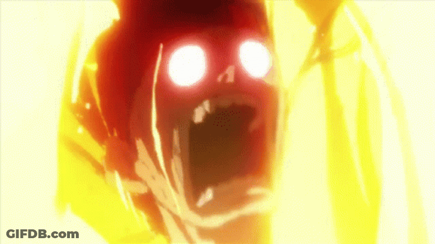 Man On Fire Burning Full Metal Alchemist GIF