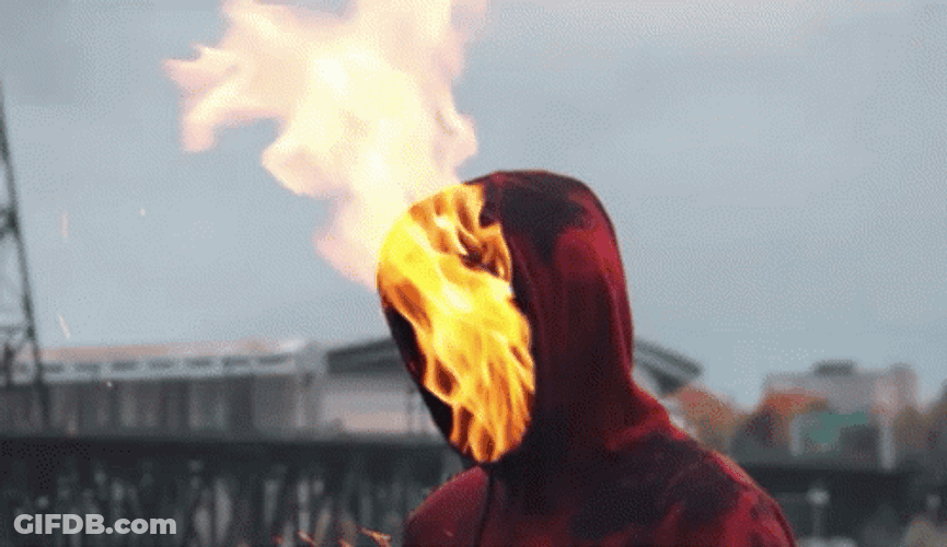 Man On Fire Josh A Disgrace Music Video GIF