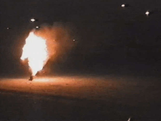 Man On Fire Running Wild GIF