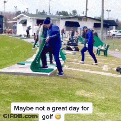 Man On Golf Course With Ffgolf GIF