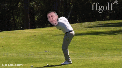 Man On Golf Course With Ffgolf GIF
