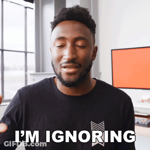 Man On Phone May Stir Panic And Anxiety GIF