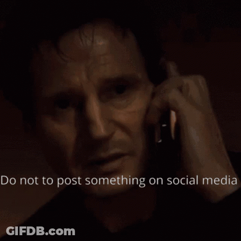 Man On Phone Saying Stir Panic And Anxiety GIF