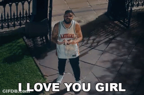 Man On Sidewalk Saying I Love You Girl GIF