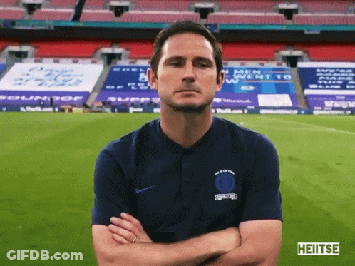 Man On Soccer Field With Arms Crossed Heitse GIF