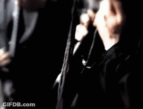Man On Stage In Front Of Concert Crowd GIF