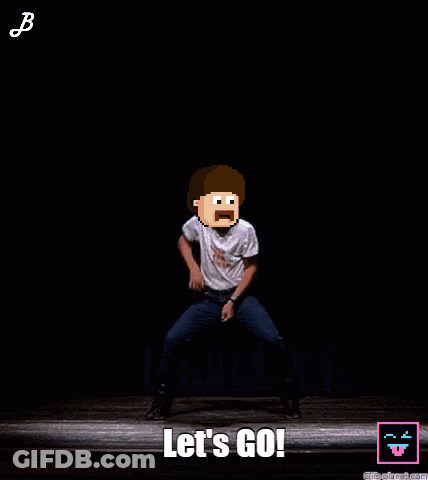 Man On Stage Let's Go GIF