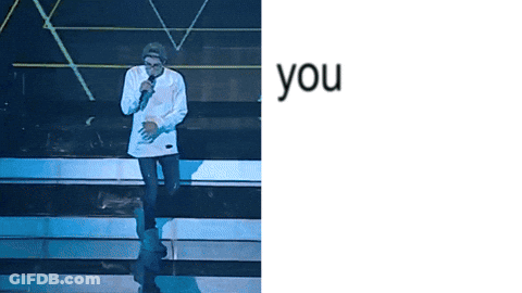 Man On Stage With Microphone And You GIF