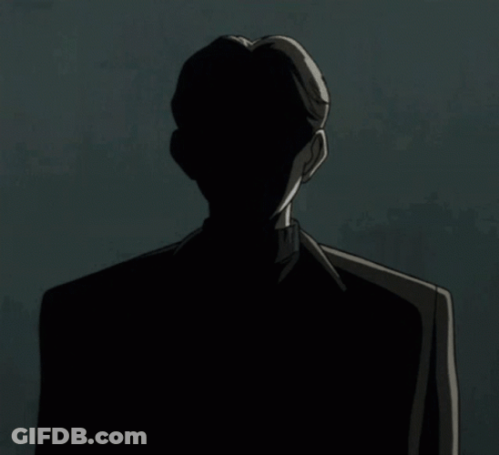 Man On Suit Silhouette GIF
