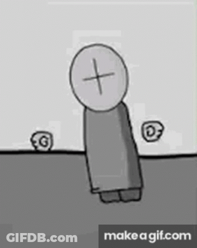 Man On Swing Video Game Woman Behind GIF