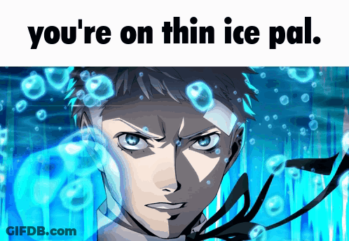 Man On Thin Ice Pal GIF