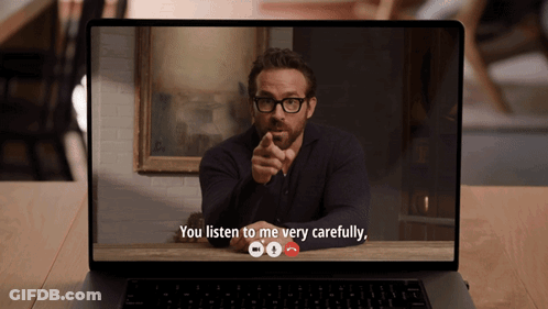 Man On Video Call Listening Carefully GIF